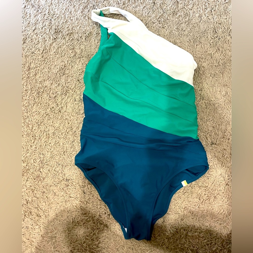 Size small One piece Summersalt one strap color block swimsuit.